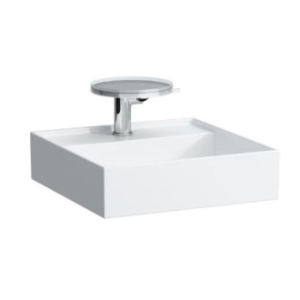 Umývadlo Laufen Kartell By Laufen 46x46 cm mat bez otvoru pre batériu, bez prepadu H8153317571121