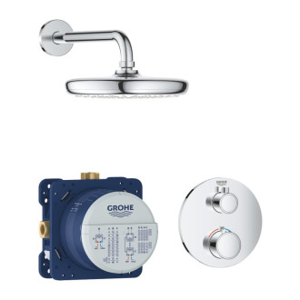 Sprchový systém Grohe Grohtherm vrátane podomietkového telesa chróm 34726000