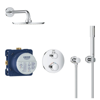 Sprchový systém Grohe Grohtherm vrátane podomietkového telesa chróm 34732000