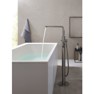 Vaňová batéria Grohe Lineare bez podomietkového telesa kartáčovaný Hard Graphite 23792AL1