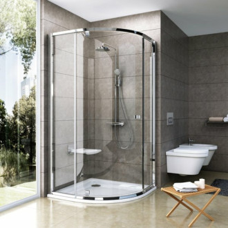Sprchovací kút štvrťkruh 80x80 cm Ravak Pivot 37644101Z1