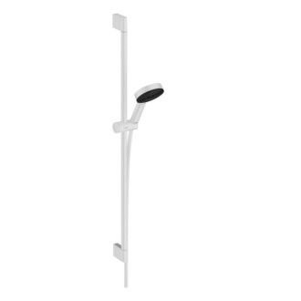 Sprchový set Hansgrohe Pulsify Select na stenu matná biela 24171700