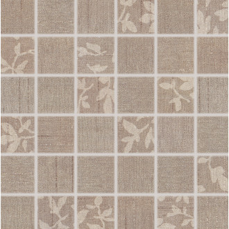 Mozaika Rako Textile hnedá 30x30 cm mat WDM05103.1