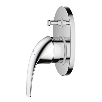 Vaňová batéria Grohe BauCurve vrátane podomietkového telesa chróm 29043000