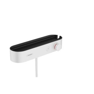 Sprchová batéria Hansgrohe ShowerTablet Select s poličkou 150 mm matná biela 24360700