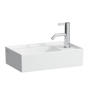 Umývadlo Laufen Kartell By Laufen 46x28 cm otvor pre batériu, bez prepadu H8153340001111