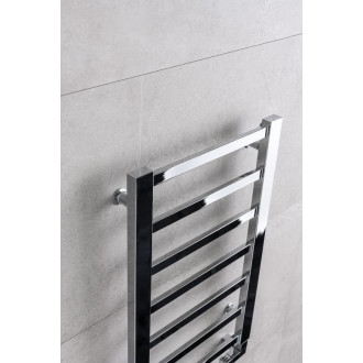 Radiátor kombinovaný PMH Elektra 128x50 cm metalická strieborná G35001280MS