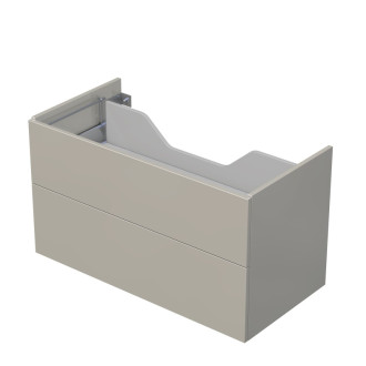 Kúpeľňová skrinka pod dosku s 2 zásuvkami Naturel Ratio 100x56x50 cm kašmír lesk ZB1002Z56PU.A3026