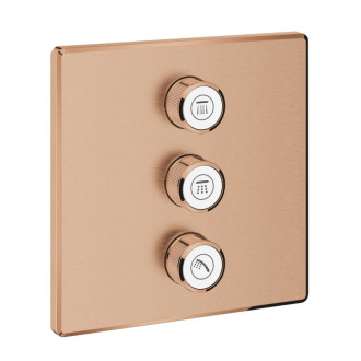 Vaňová batéria Grohe Grohtherm Smartcontrol bez podomietkového telesa kartáčovaný Warm Sunset 29127DL0