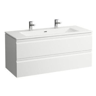 Kúpeľňová skrinka s umývadlom Laufen Pro S 120x54,5x50 cm biela lesk H8619674751071