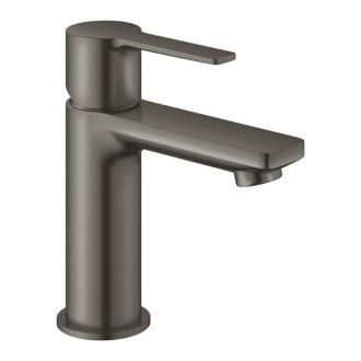 Umývadlová batéria Grohe Lineare s clic-clacom kartáčovaný Hard Graphite 23791AL1