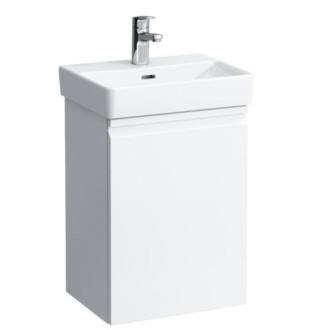 Kúpeľňová skrinka pod umývadlo Laufen Pro S 41,5x32,1x58 cm biela lesk H4833020964751