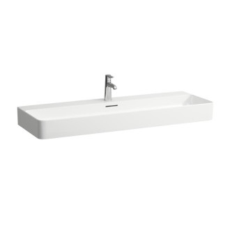Umývadlo Laufen Val 120x42 cm otvor pre batériu uprostred H8102894001041