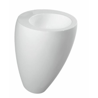 Voľne stojace umývadlo Laufen Alessi 53x53 cm bez otvoru pre batériu H8119714001091
