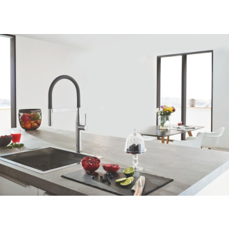 Grohe ESSENCE Hadica kuchynské batérie, Dark Grey G30321XC0 (30321XC0)