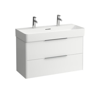 Umývadlo Laufen Val 95x42 cm s dvoma otvormi pre batériu H8102870001071