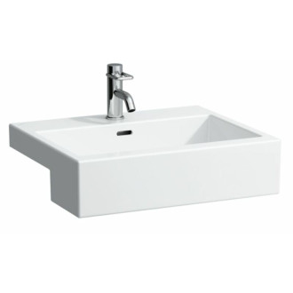 Polozápustné umývadlo Laufen Living 55x46 cm otvor pre batériu uprostred 1343.2.000.104.1