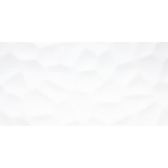 Obklad Rako System biela 30x60 cm reliéfna WR2VK104.1