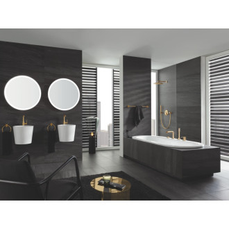 Vaňová batéria Grohe Essence bez podomietkového telesa kartáčovaný Cool Sunrise 25251GN1