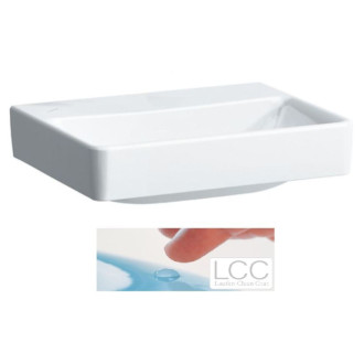 Umývadlo Laufen Pro S 45x34 cm bez otvoru pre batériu, bez prepadu H8169614001421