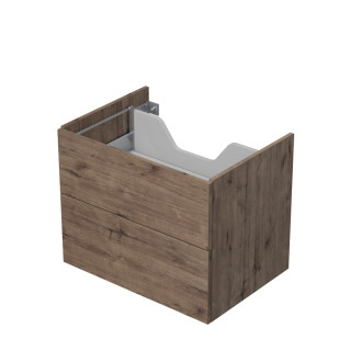 Kúpeľňová skrinka pod dosku s 2 zásuvkami Naturel Ratio 70x56x50 cm dub Wellington ZB702Z56PU.D370
