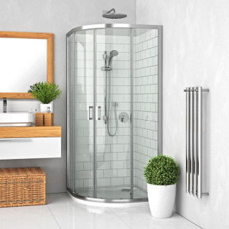 Sprchovací kút štvrťkruh 80x80 cm Roth Lega Line 555-800000S-00-02