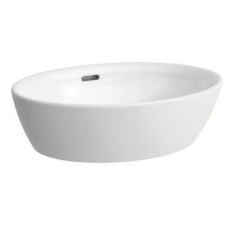 Umývadlo na dosku Laufen Pro 52x39 cm bez otvoru pre batériu H8129644001091