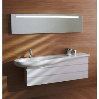 Nábytkové umývadlo Laufen Ilbagnoalessi One 120x50 cm bez otvoru pre batériu H8149734001091