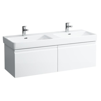 Kúpeľňová skrinka pod umývadlo Laufen Pro S 125,8x39,2x45 cm grafit H4835720964801