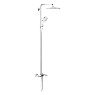 Sprchový systém Grohe Rainshower SmartActive na stenu s vaňovým termostatom chróm 26657000
