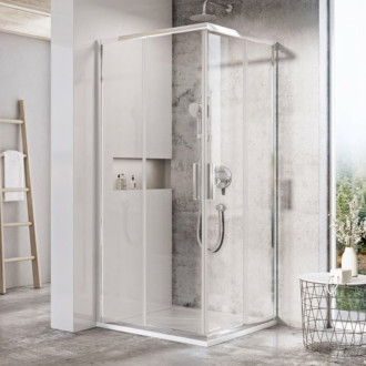 Sprchovací kút štvorec 90x90 cm Ravak Blix X1LM70C00Z1