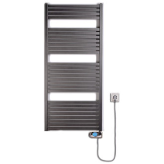 Elektrický radiátor KH 45x132 cm s regulátorom MUSA čierny matný KHEM4501320SB