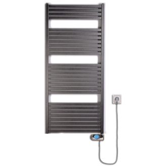 Elektrický radiátor KH 45x132 cm s regulátorom MUSA čierny matný KHEM4501320SB