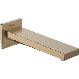 Vaňový výtok Hansgrohe Tecturis E kartáčovaný bronz 73410140