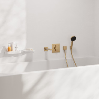Vaňový výtok Hansgrohe Tecturis E kartáčovaný bronz 73410140