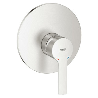 Sprchová batéria Grohe Lineare bez podomietkového telesa supersteel 19296DC1