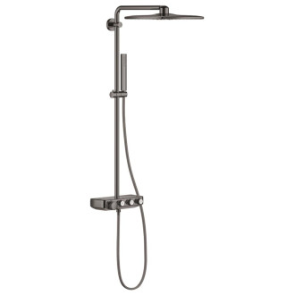 Sprchový systém Grohe Euphoria SmartControl na stenu s termostatickou batériou Hard Graphite 26508A00