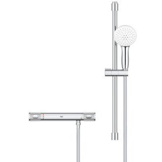 Sprchová batéria Grohe Grohtherm 1000 Performance so sprchovacím setom chróm 34836001