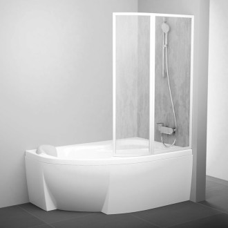 Vaňová zástena Ravak Supernova 150x150 cm biela 76P8010041