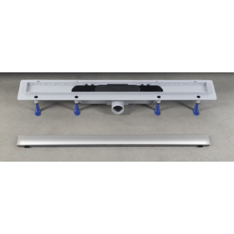 Sprchový žľab Polysan FLISE 91 cm plast nerez 73691
