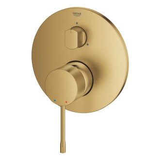 Vaňová batéria Grohe Essence bez podomietkového telesa kartáčovaný Cool Sunrise 24169GN1