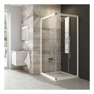 Sprchovací kút štvorec 80x80 cm Ravak Blix 1LV40C00ZG