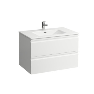 Kúpeľňová skrinka s umývadlom Laufen Pro S 84,5x62x60 cm dub H8619634791041