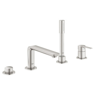 Vaňová batéria Grohe Lineare s vaňovým setom supersteel 19577DC1