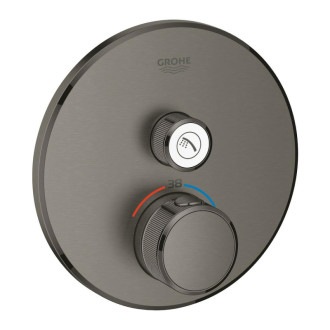 Termostat Grohe Smart Control s termostatickou batériou Brushed Hard Graphite 29118AL0