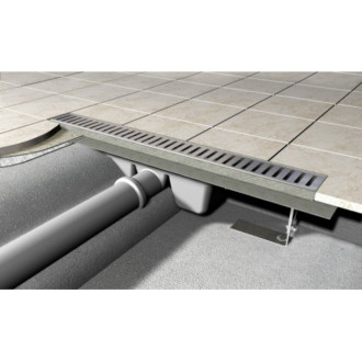 Sprchový žľab Alca 95 cm nerez APZ1-950