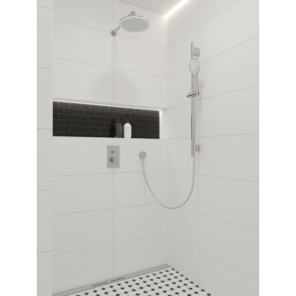 Keramická mozaika Premium Mosaic čierna 30x30 cm lesk MOS4595BK