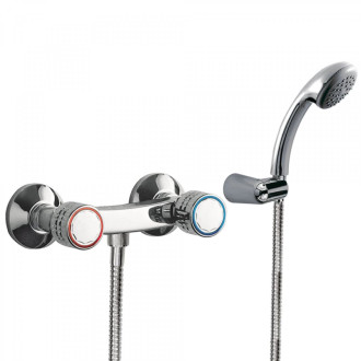 Sprchová batéria Tres Ese-23 so sprchovacím setom 150 mm chróm 123167