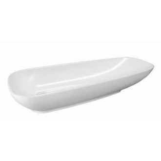 Umývadlo na dosku Laufen Palomba 90x42 cm bez otvoru pre batériu, bez prepadu H8168010001121