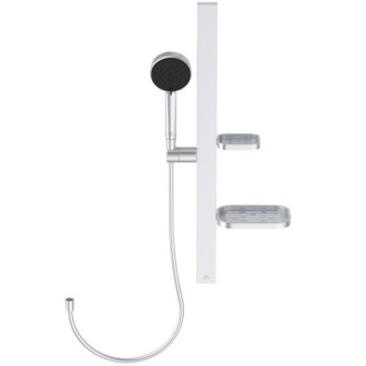 Sprchový set Ideal Standard Alu+ s poličkou silver BD586SI